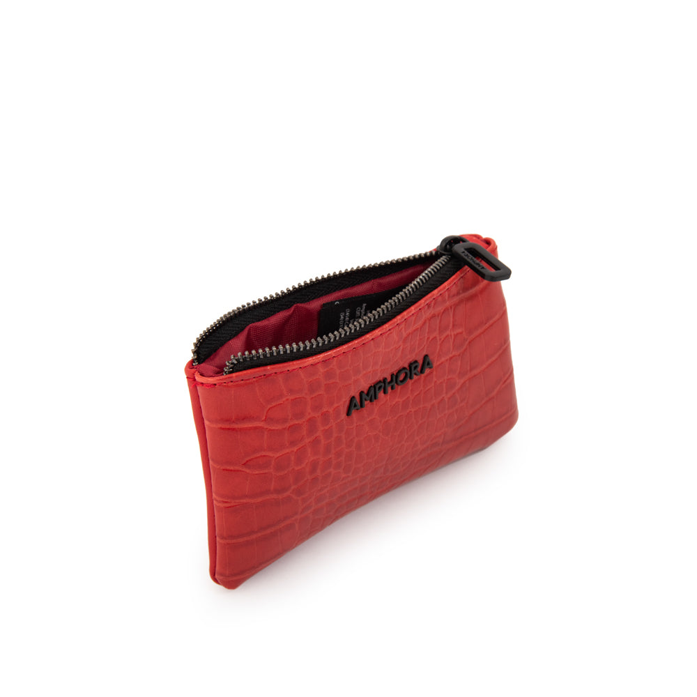 Monedero Mujer Rectangular Anderson Rojo