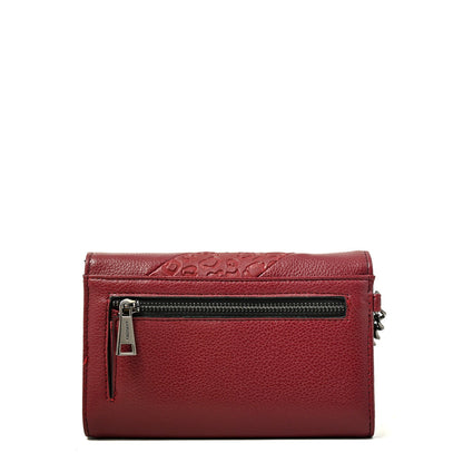 Billetera Mujer Aneu Mediana Rojo