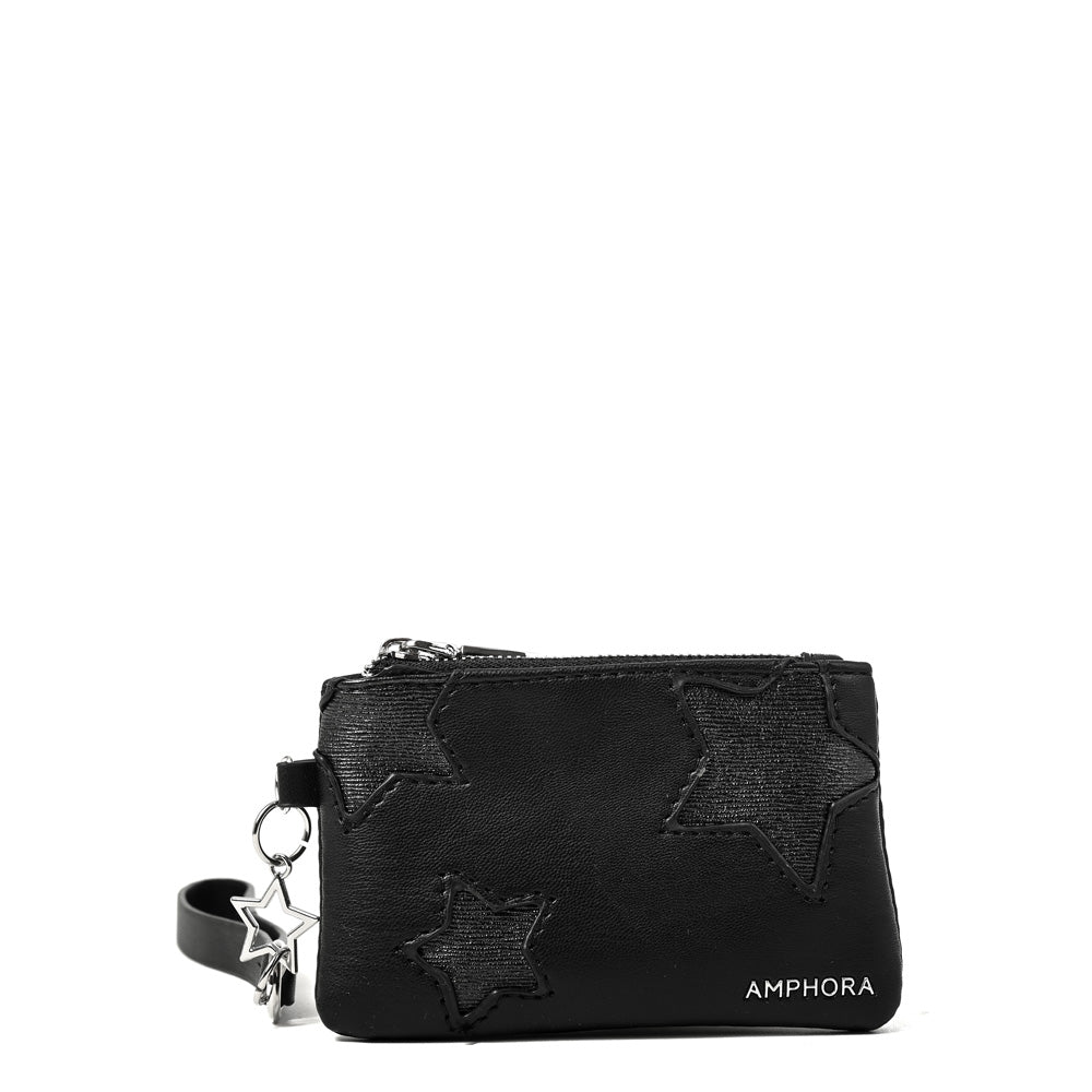 Monedero Mujer Rectangular Zenda Negro