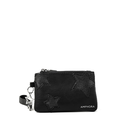 Monedero Mujer Rectangular Zenda Negro