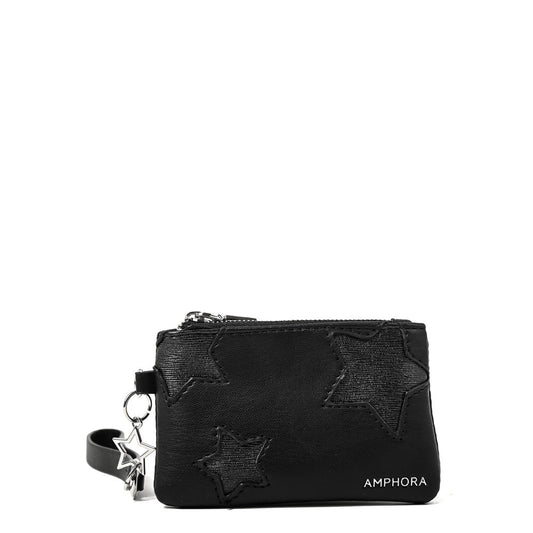 Monedero Mujer Rectangular Zenda Negro