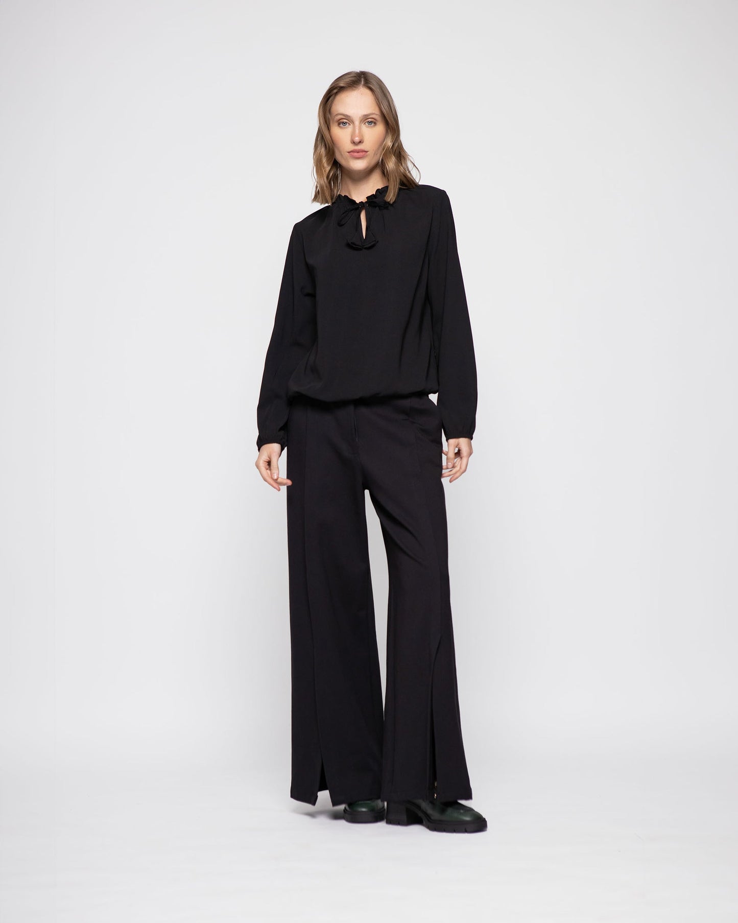 Blusa Mujer Magnolia Negro