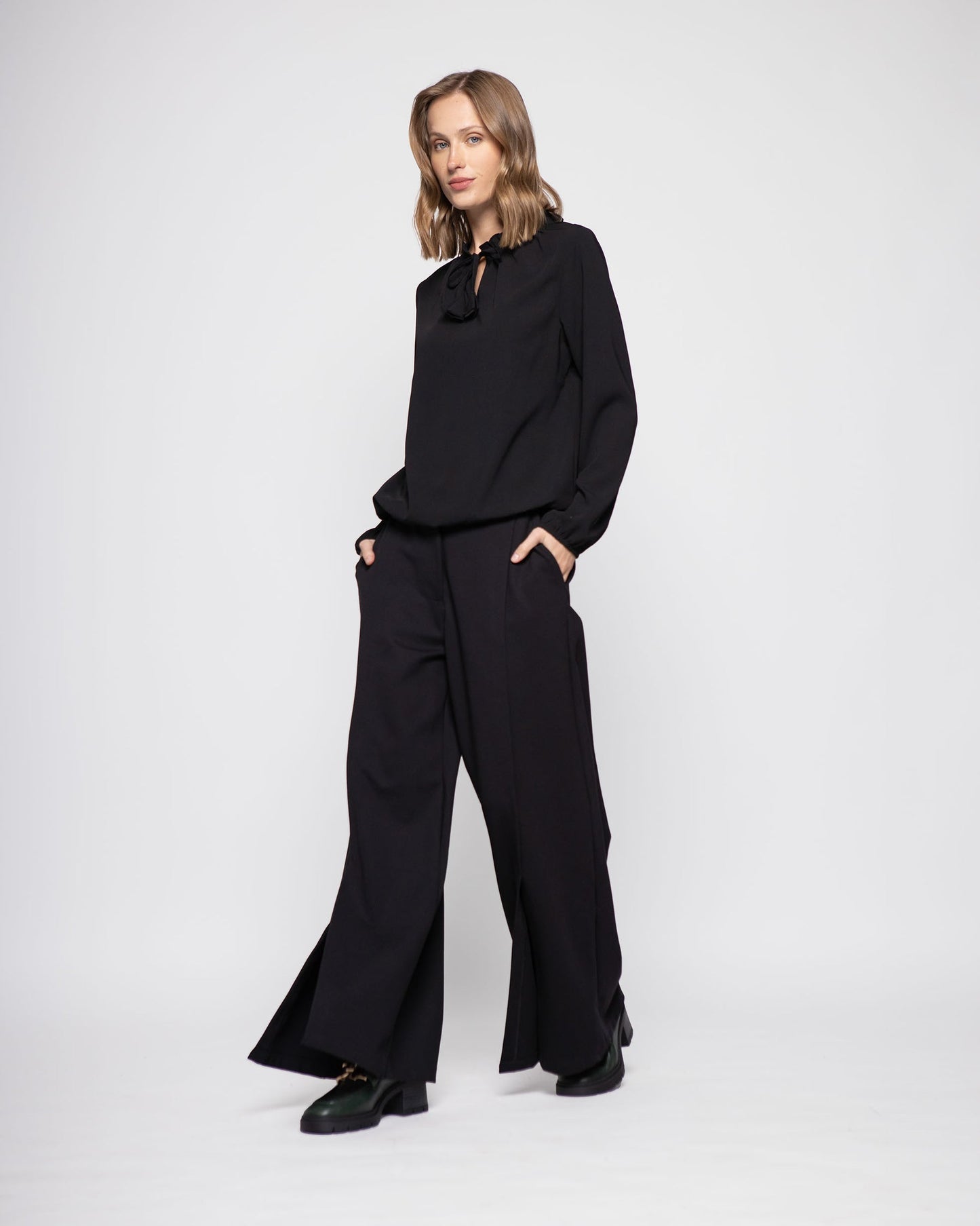 Blusa Mujer Magnolia Negro