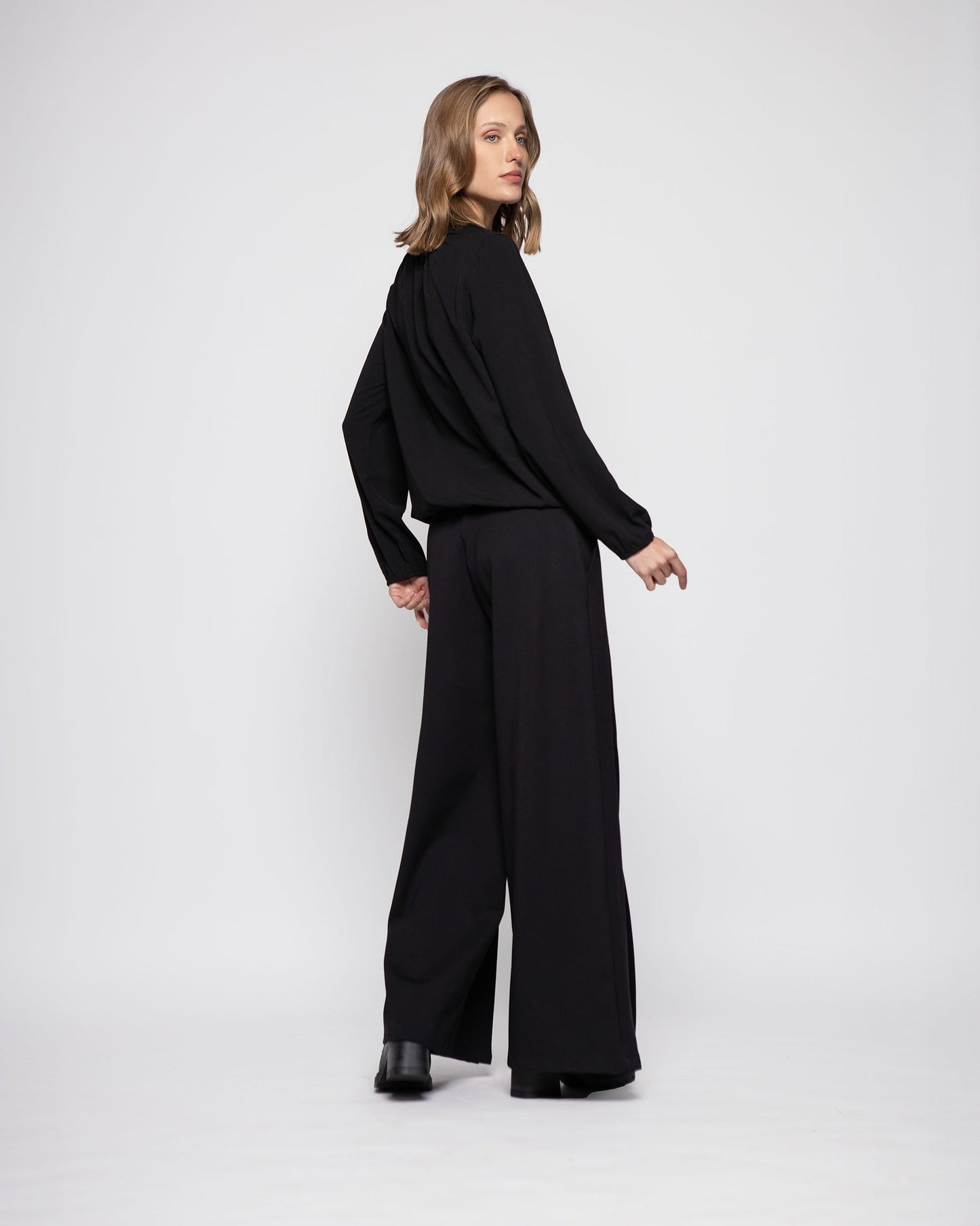 Blusa Mujer Magnolia Negro