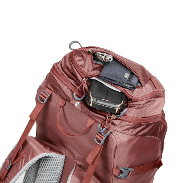 Mochila Hombre Excursion Horizon 60L Rojo Oscuro