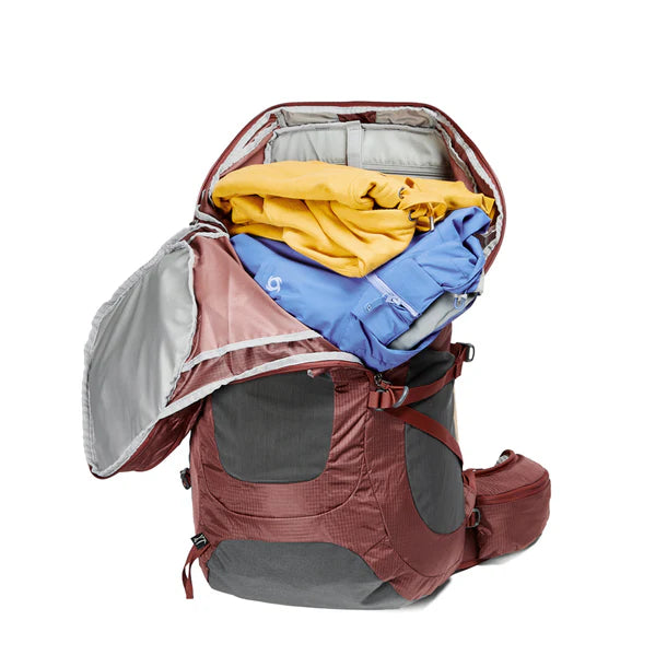 Mochila Hombre Excursion Horizon 60L Rojo Oscuro