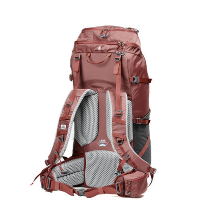Mochila Hombre Excursion Horizon 60L Rojo Oscuro