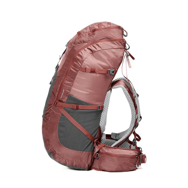 Mochila Hombre Excursion Horizon 60L Rojo Oscuro