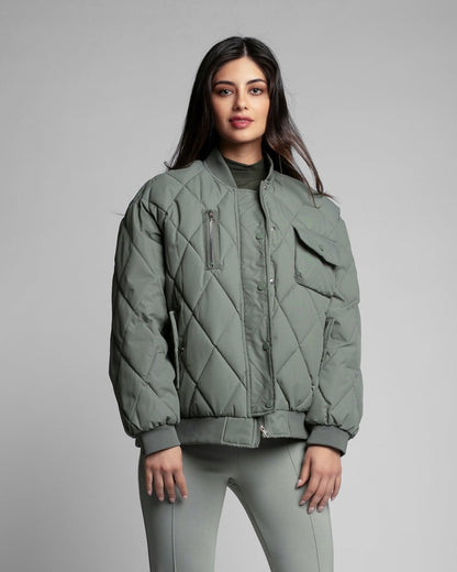 Parka Mujer Manzanilla Verde