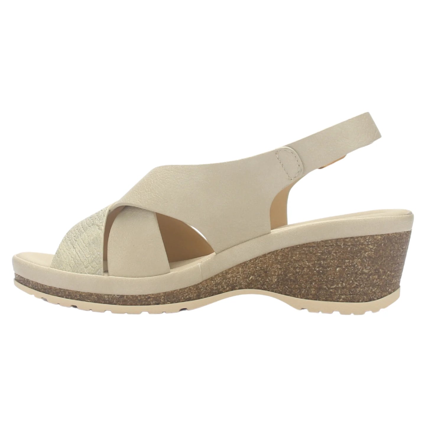 Sandalia Mujer Ica-30 Beige Casual