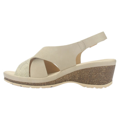 Sandalia Mujer Ica-30 Beige Casual