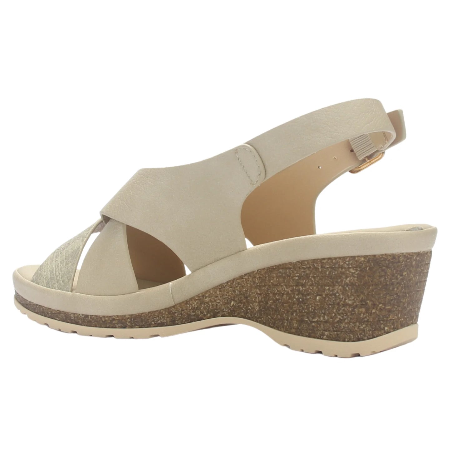 Sandalia Mujer Ica-30 Beige Casual