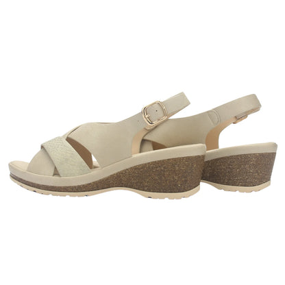 Sandalia Mujer Ica-30 Beige Casual