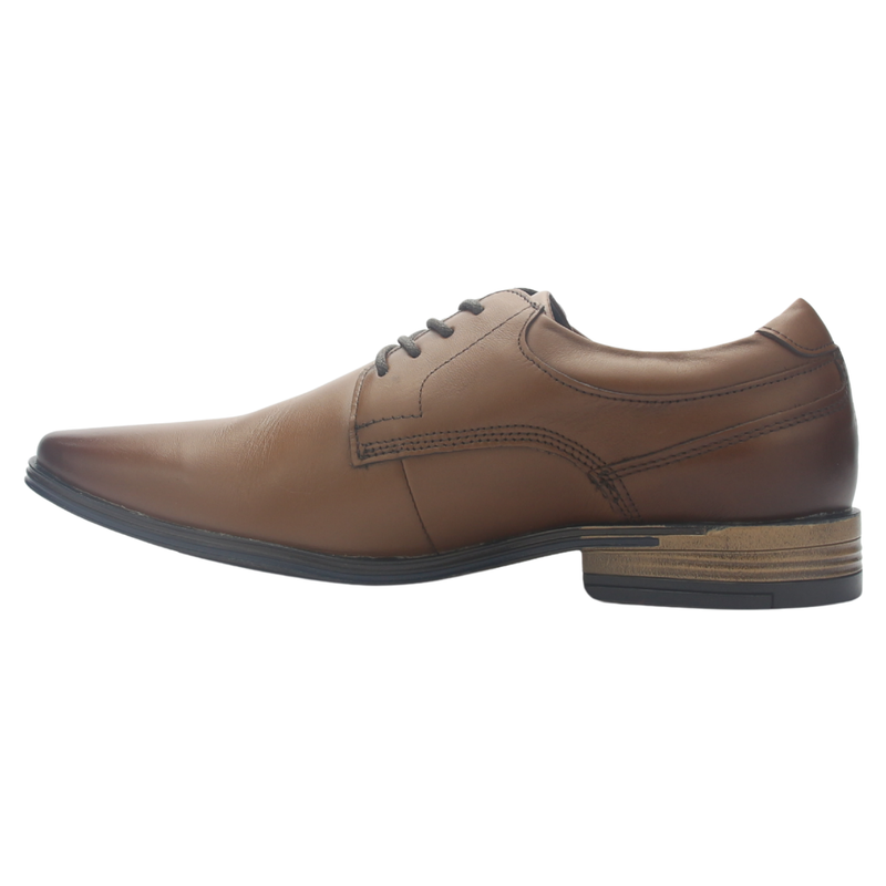 Zapato Hombre con Cordón 6216 Cuero Café Whisky