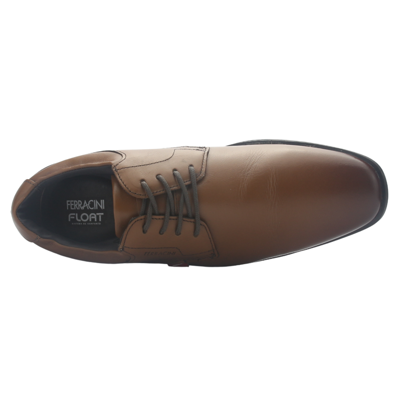 Zapato Hombre con Cordón 6216 Cuero Café Whisky