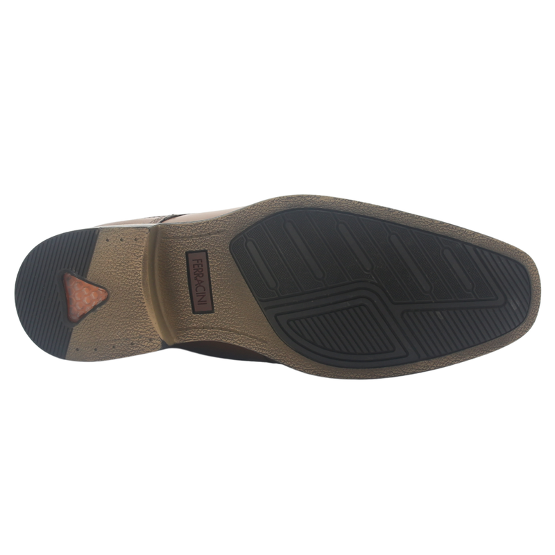 Zapato Hombre con Cordón 6216 Cuero Café Whisky