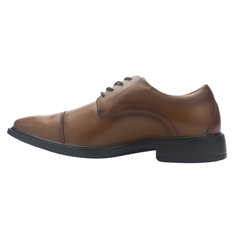 Zapato Hombre Cuero 6868 con Cordón Havana