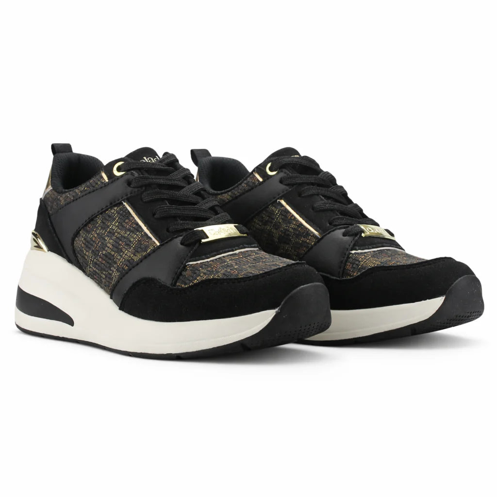 Zapatilla Negro Casual Chalada Joka
