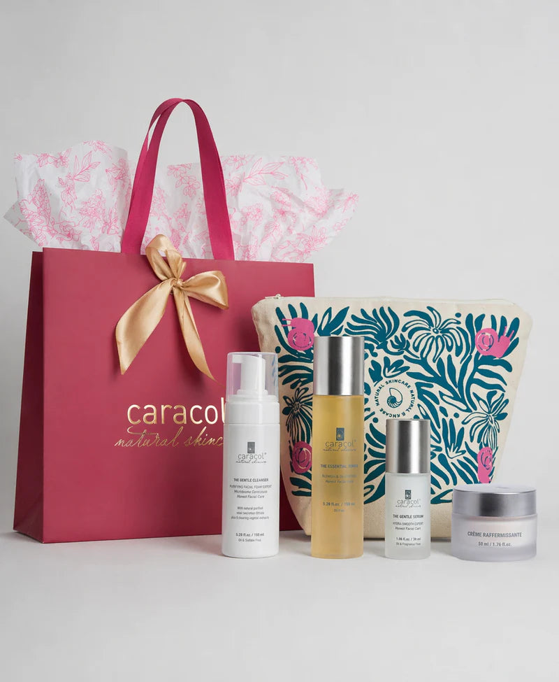 Pack Rostro Y Cuello Caracol Natural Skincare Fórmula Reafirmante Anti-Edad