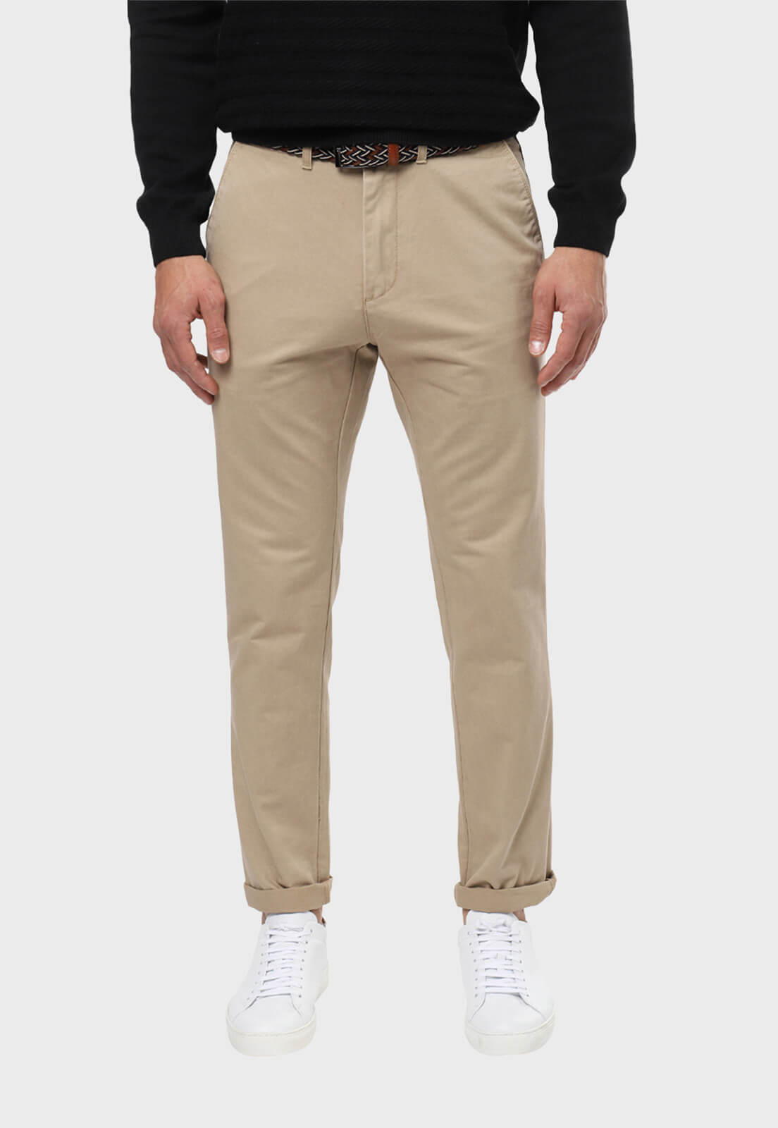 Pantalón Hombre Arrow Chino Básico Beige