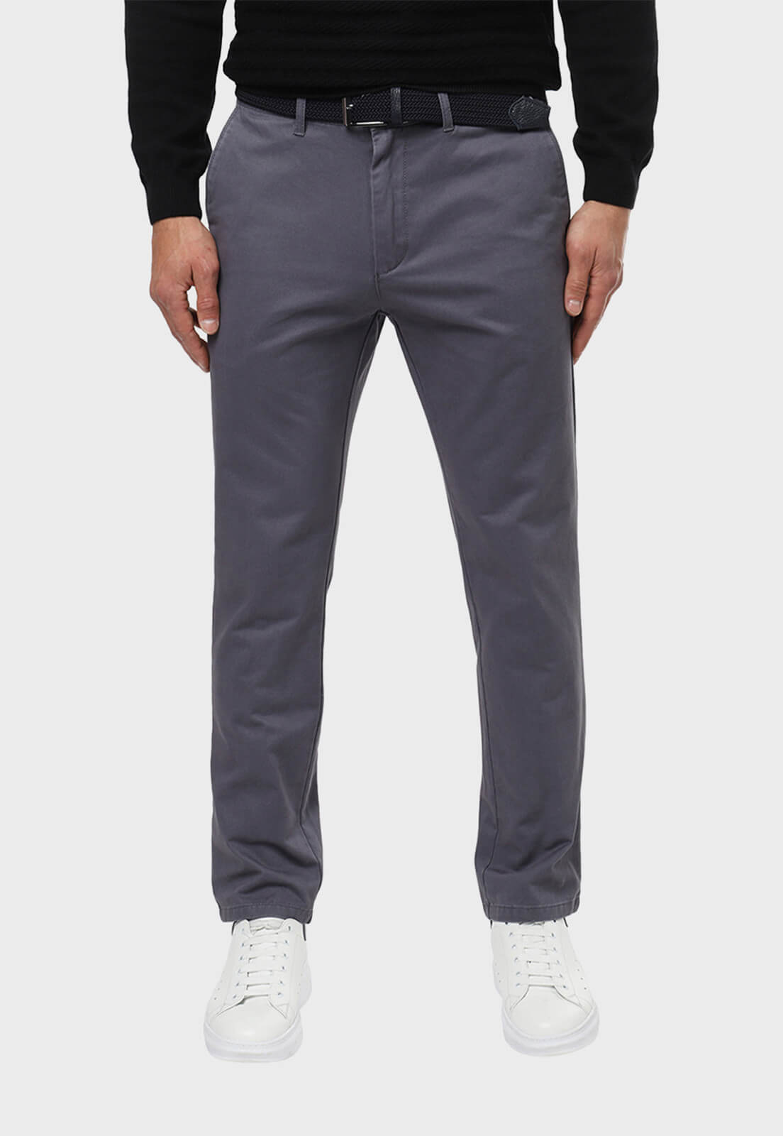 Pantalón Hombre Arrow Chino Básico Gris