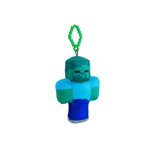 Peluche con Clip Minecraft  Zombie