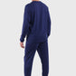 Pijama Hombre Largo Cuello Redondo Azul Marino