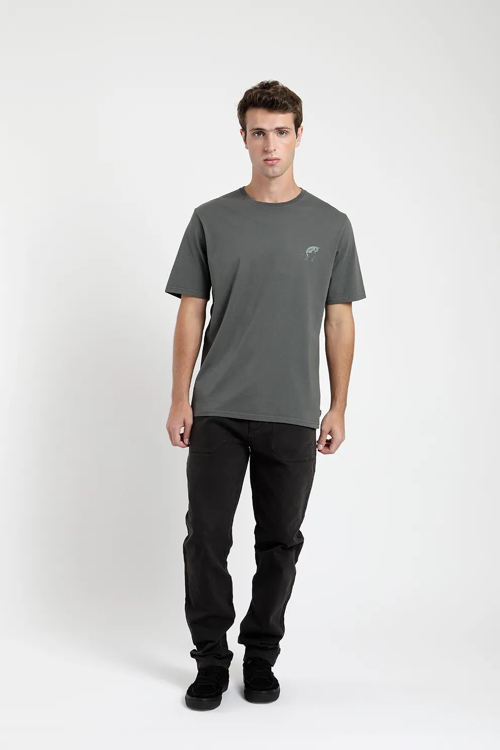 polera-hombre-manga-corta-hombre-pesca-verde---algodón-orgánico