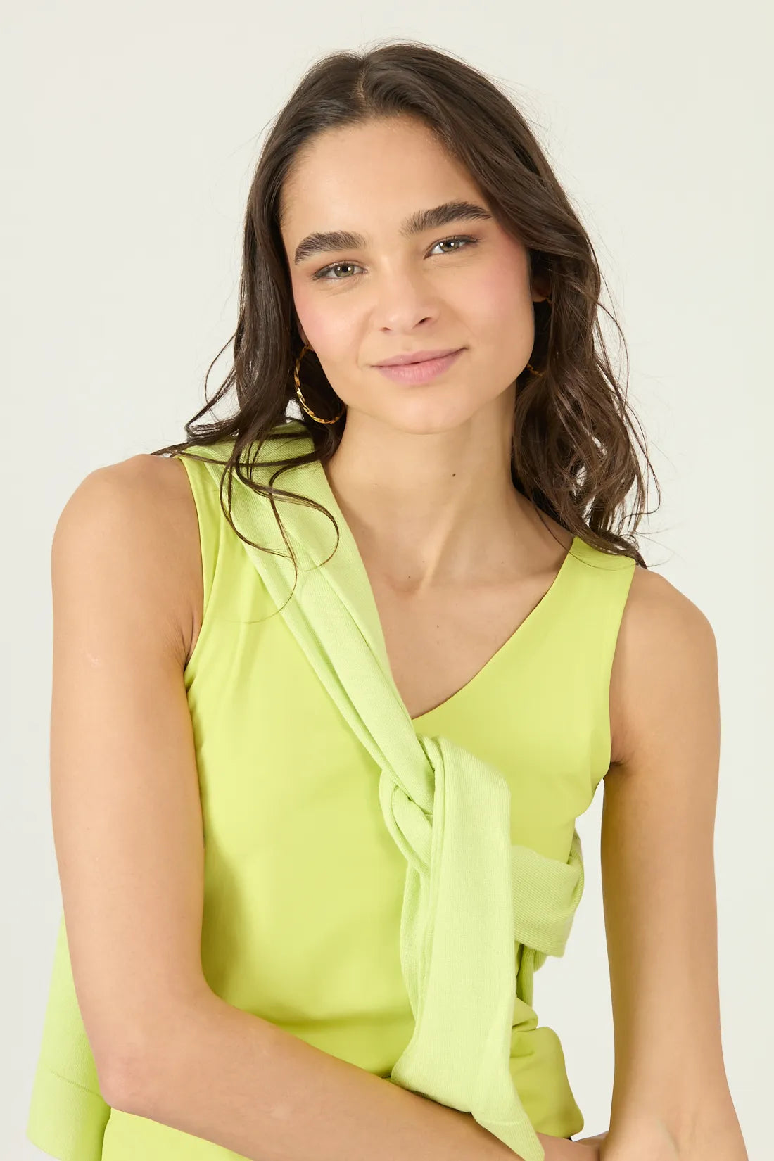 Polera Mujer Sin Mangas Lima