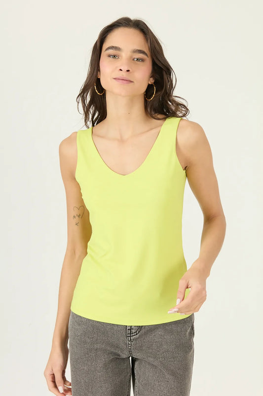Polera Mujer Sin Mangas Lima