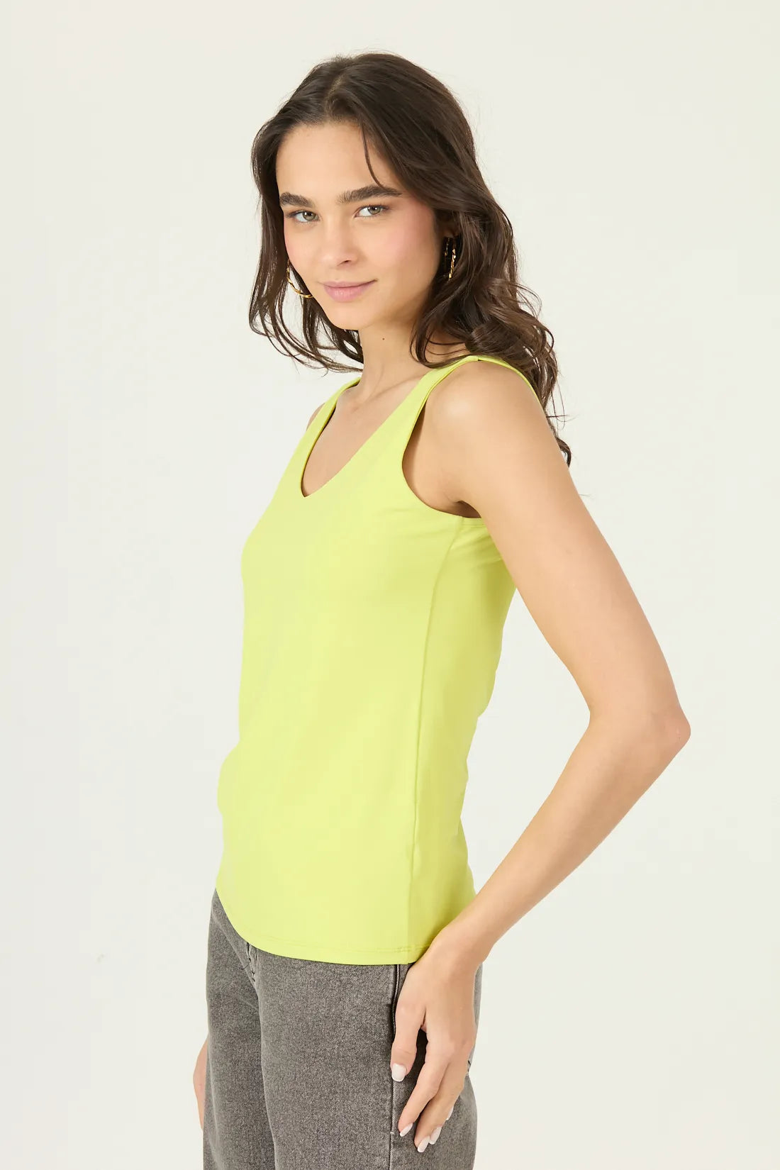 Polera Mujer Sin Mangas Lima