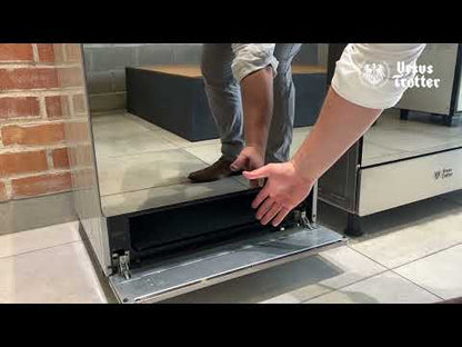 Cocina 4 Quemadores con Horno – Acero Inoxidable