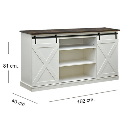 Rack Para Tv 60″ Caburga White