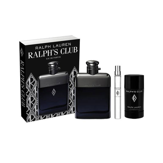 Perfume de Hombre Set Ralph's Club EDP Trio Gift 100 ml+10 ml+75 g