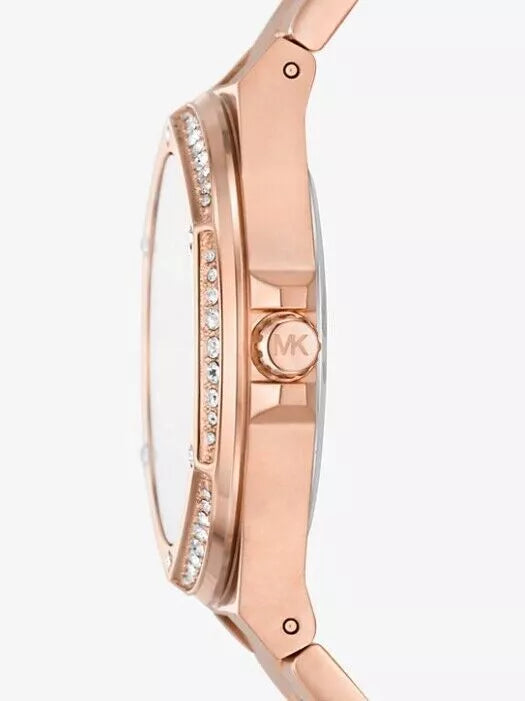 Reloj Mujer MK7233 Lennox Tres Manejas Oro Rosa