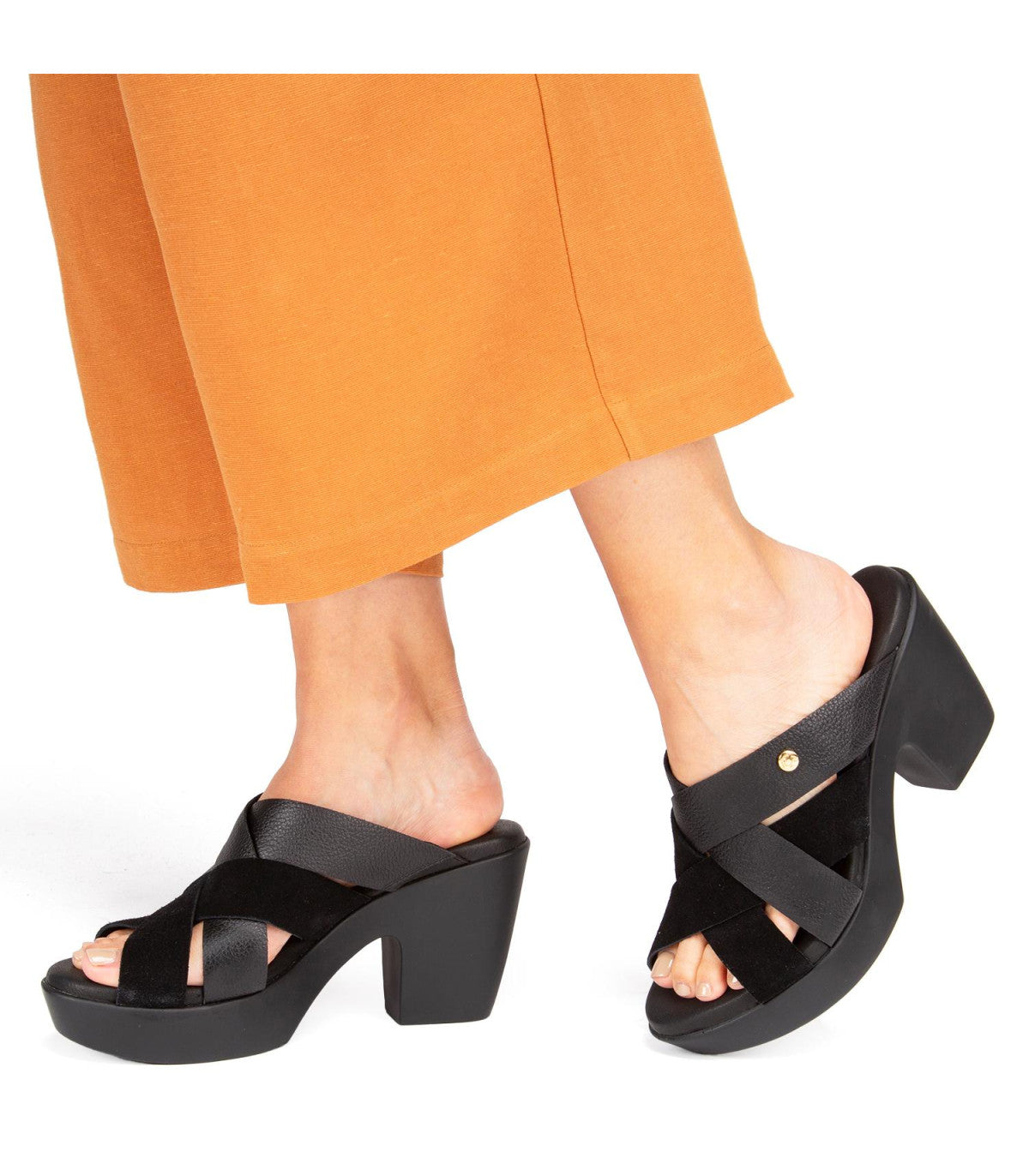 Sandalia Mujer Dalia Negro