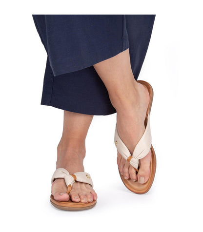 Sandalia Mujer Mila Off White