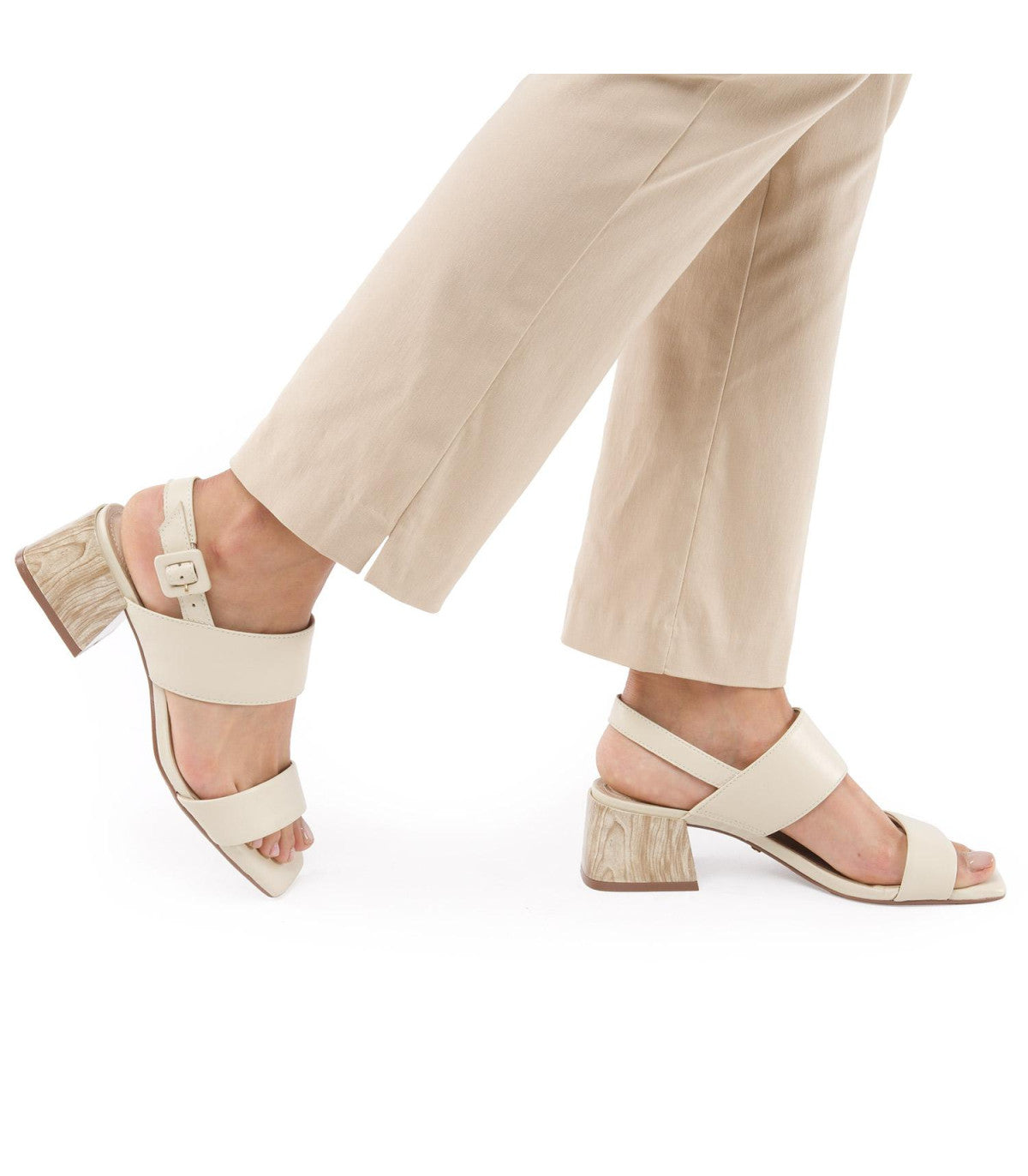 Sandalia Mujer Calisa Off White