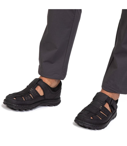 Sandalia Hombre cerrada Guante Budapest Negro 0035289