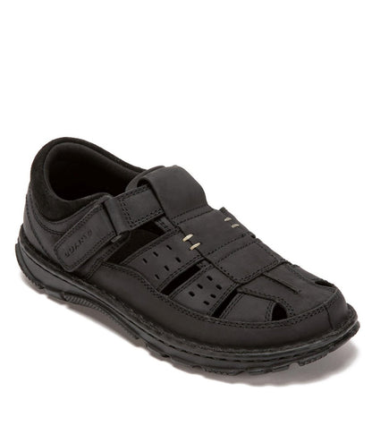 Sandalia Hombre cerrada Guante Budapest Negro 0035289