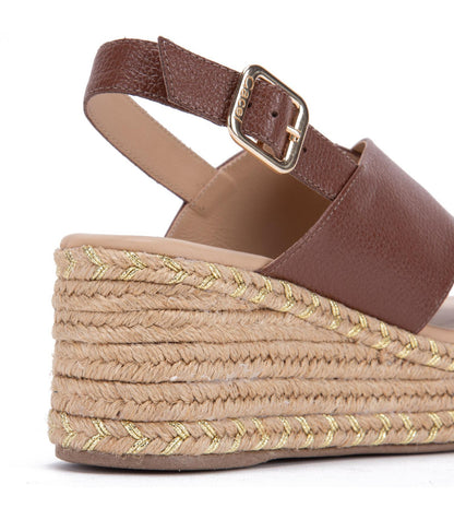 Sandalia Mujer Coni Chocolate