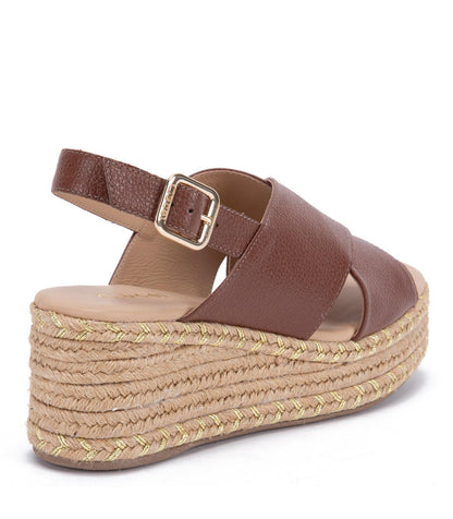 Sandalia Mujer Coni Chocolate