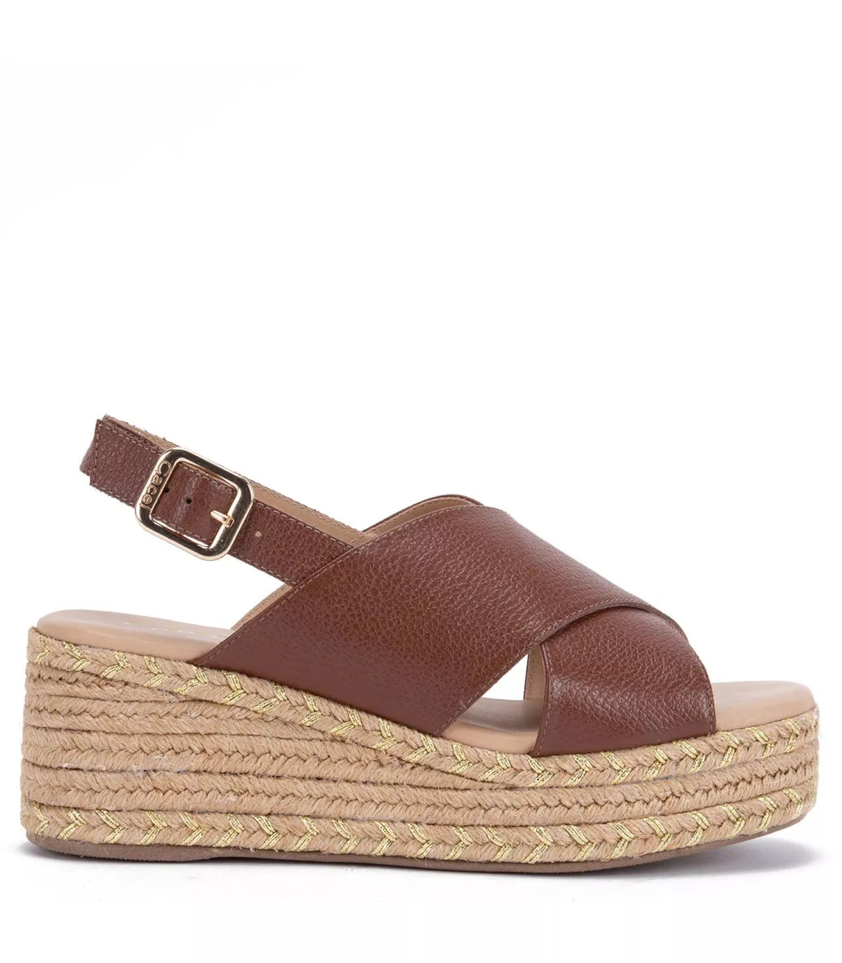 Sandalia Mujer Coni Chocolate