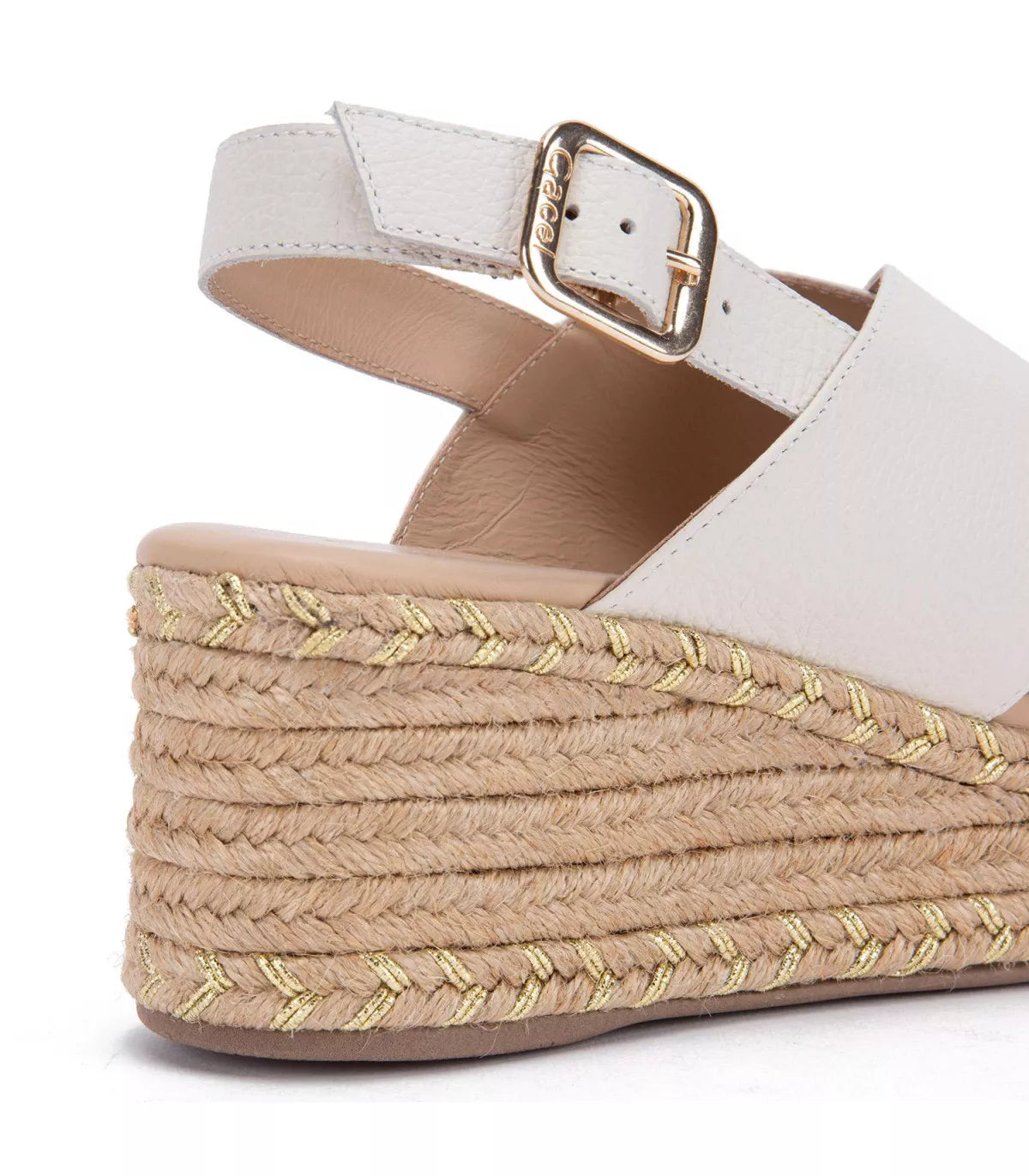 Sandalia Mujer Coni Off White