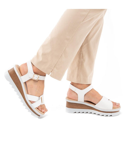 Sandalia Mujer Diletta Blanco