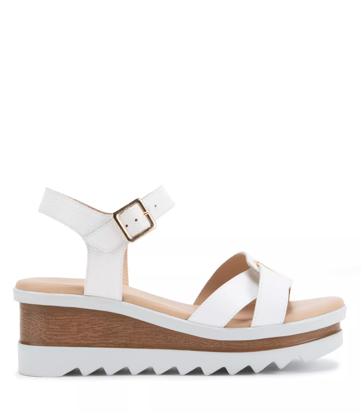 Sandalia Mujer Diletta Blanco