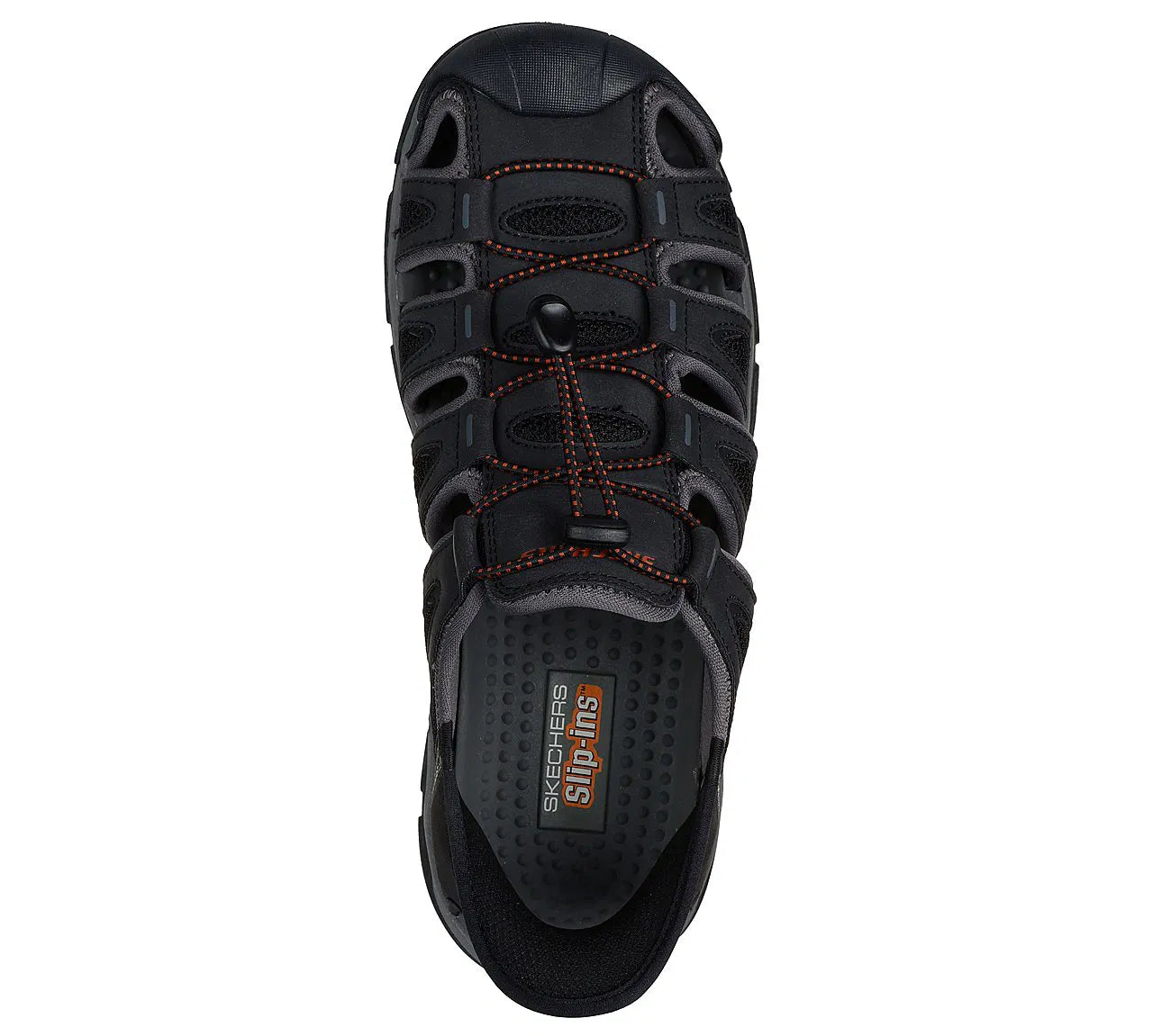 Sandalia Hombre Con Elastico Black