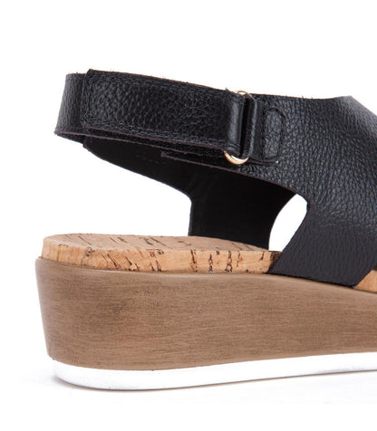 Sandalia Mujer Meryl Negro