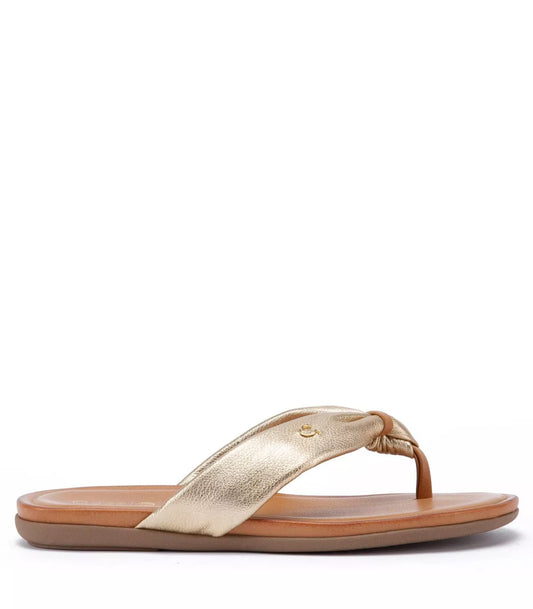 Sandalia Mujer Mila Dorado