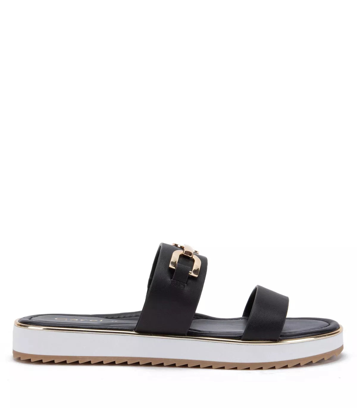 Sandalia Mujer Mira Negro